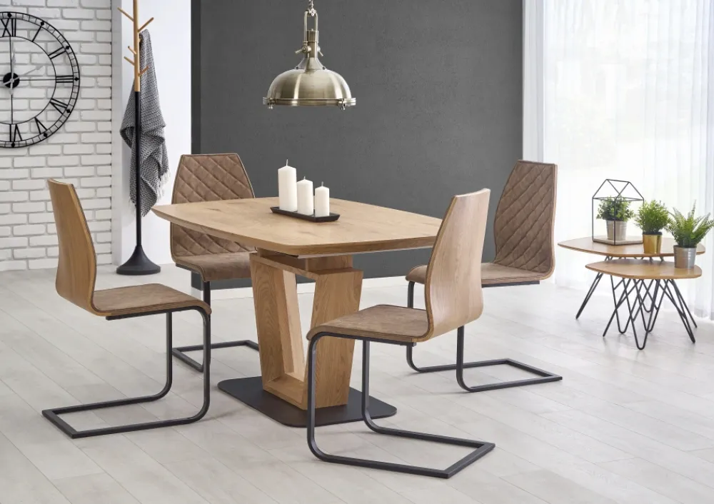 Halmar Stoły*BLACKY stół rozkładany dąb złoty (3p=1szt)1 sztuka