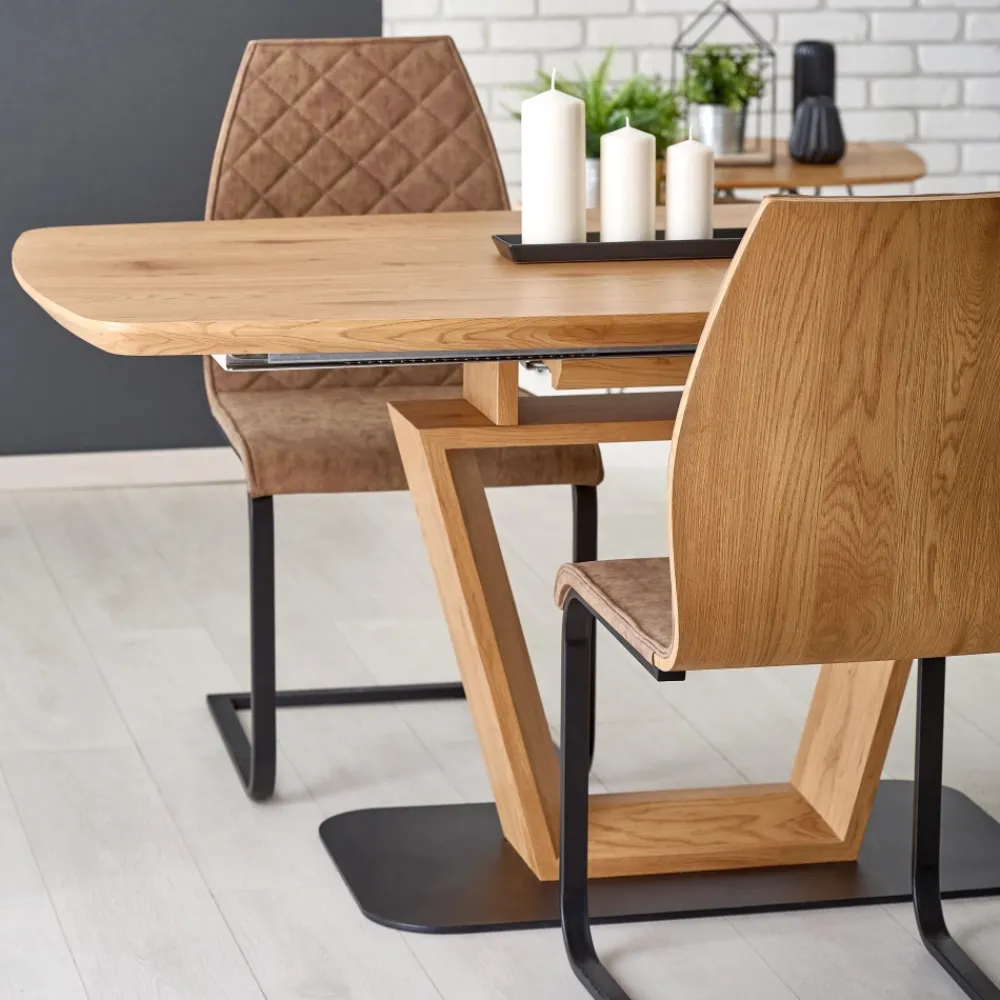 Halmar Stoły*BLACKY stół rozkładany dąb złoty (3p=1szt)1 sztuka