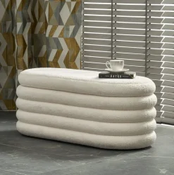 Halmar Fotele*BLISS ławka z funkcją pojemnika, kremowy (1p=1szt)1 sztuka