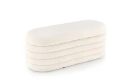 Halmar Fotele*BLISS ławka z funkcją pojemnika, kremowy (1p=1szt)1 sztuka