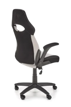 Halmar Fotele*BLOOM fotel gabinetowy popielaty / czarny (1p=1szt)1 sztuka