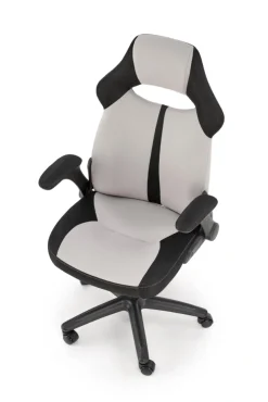 Halmar Fotele*BLOOM fotel gabinetowy popielaty / czarny (1p=1szt)1 sztuka