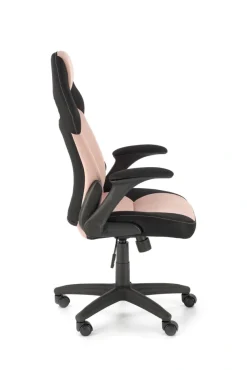 Halmar Fotele*BLOOM fotel gabinetowy różowy / czarny (1p=1szt)1 sztuka