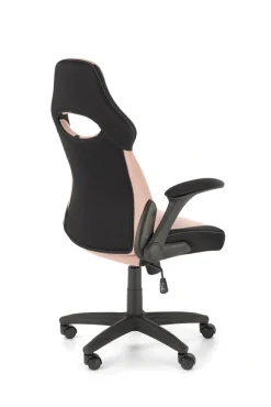 Halmar Fotele*BLOOM fotel gabinetowy różowy / czarny (1p=1szt)1 sztuka