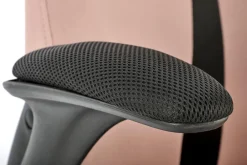 Halmar Fotele*BLOOM fotel gabinetowy różowy / czarny (1p=1szt)1 sztuka