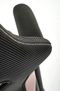 Halmar Fotele*BLOOM fotel gabinetowy różowy / czarny (1p=1szt)1 sztuka