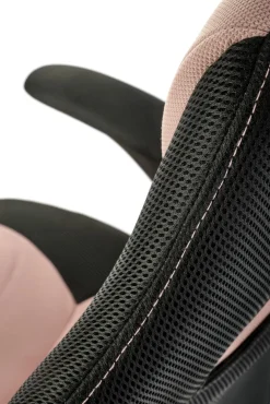 Halmar Fotele*BLOOM fotel gabinetowy różowy / czarny (1p=1szt)1 sztuka