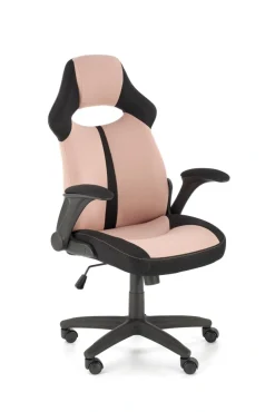 Halmar Fotele*BLOOM fotel gabinetowy różowy / czarny (1p=1szt)1 sztuka