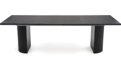 Halmar Stoły*BOLERO stół rozkładany 160-250x90x78 cm dąb naturalny/czarny (3p=1szt)1 sztuka