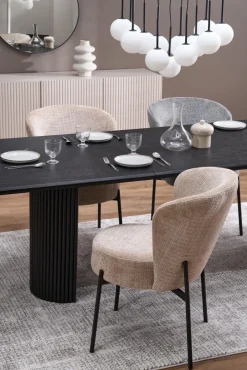 Halmar Stoły*BOLERO stół rozkładany 160-250x90x78 cm dąb naturalny/czarny (3p=1szt)1 sztuka