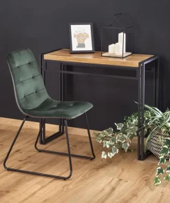 Halmar Biurka*BOLIVAR KN1 konsolka dąb złoty / czarny (1p=1szt)1 sztuka