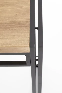 Halmar Biurka*BOLIVAR KN1 konsolka dąb złoty / czarny (1p=1szt)1 sztuka