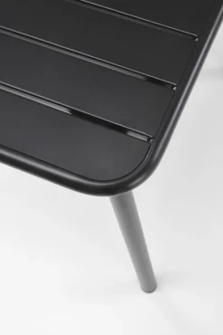 Halmar Meble Ogrodowe*BOSCO stół kwadrat czarny (2p=1szt)1 sztuka