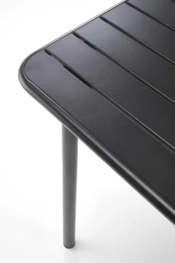 Halmar Meble Ogrodowe*BOSCO stół kwadrat czarny (2p=1szt)1 sztuka