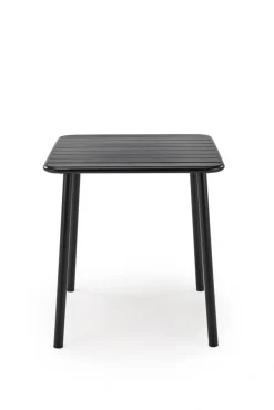 Halmar Meble Ogrodowe*BOSCO stół kwadrat czarny (2p=1szt)1 sztuka