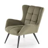 Halmar Fotele*BYRON fotel wypoczynkowy oliwkowy (1p=1szt)1 sztuka