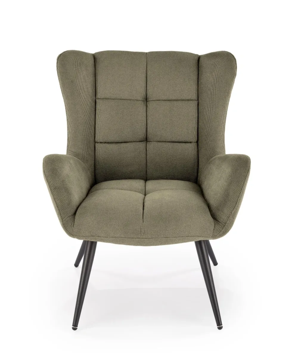 Halmar Fotele*BYRON fotel wypoczynkowy oliwkowy (1p=1szt)1 sztuka