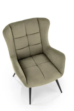 Halmar Fotele*BYRON fotel wypoczynkowy oliwkowy (1p=1szt)1 sztuka