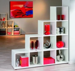 Halmar Szafki I Regały*CABOTO regał biały (2p=1szt)1 sztuka