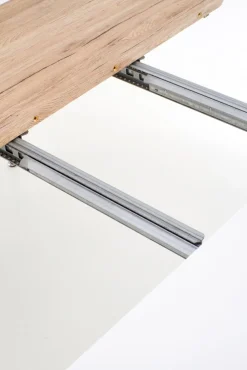 Halmar Stoły*CALIBER stół rozkładany biały / dąb san remo (1p=1szt)1 sztuka