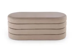 Halmar Fotele*CALPI ławka z funkcją pojemnika, beżowy (1p=1szt)1 sztuka