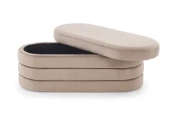Halmar Fotele*CALPI ławka z funkcją pojemnika, beżowy (1p=1szt)1 sztuka