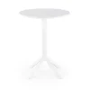 Halmar Meble Ogrodowe*CALVO stół okrągły biały (1p=1szt)1 sztuka