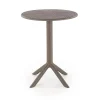 Halmar Meble Ogrodowe*CALVO stół okrągły khaki (1p=1szt)1 sztuka