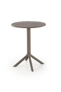 Halmar Meble Ogrodowe*CALVO stół okrągły khaki (1p=1szt)1 sztuka