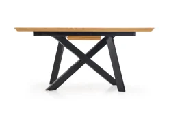 Halmar Stoły*CAPITAL stół 160-200 cm, dąb złoty / czarny  (2p=1szt )1 sztuka