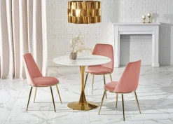 Halmar Stoły*CASEMIRO stół blat - biały marmur, noga - złoty (2p=1szt)1 sztuka