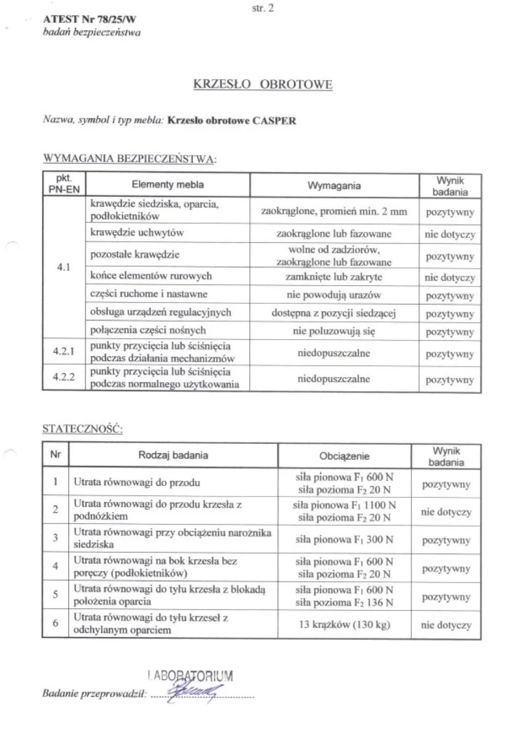 Halmar Fotele*CASPER fotel gabinetowy czarny (1p=1szt)1 sztuka
