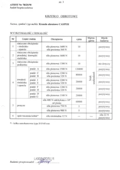 Halmar Fotele*CASPER fotel gabinetowy czarny (1p=1szt)1 sztuka