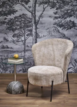 Halmar Fotele*CEZAR fotel wypoczynkowy, beżowy (1p=1szt)1 sztuka