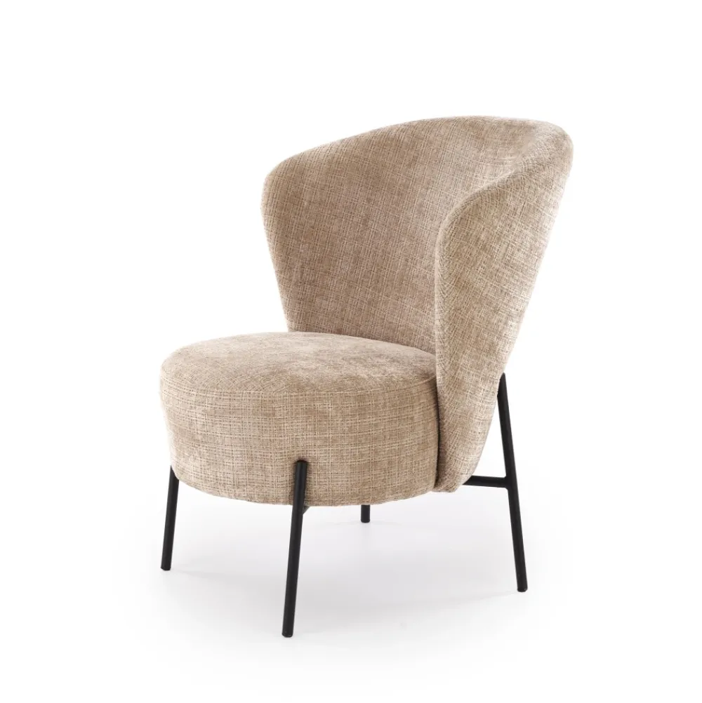 Halmar Fotele*CEZAR fotel wypoczynkowy, beżowy (1p=1szt)1 sztuka