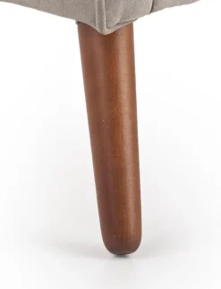 Halmar Fotele*CHESTER komplet nóżek kolor: ciemny orzech1 sztuka