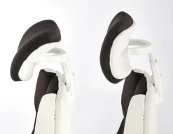 Halmar Fotele*CHRONO fotel gabinetowy biało-czarny1 sztuka