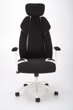 Halmar Fotele*CHRONO fotel gabinetowy biało-czarny1 sztuka