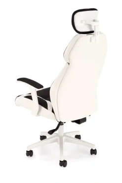 Halmar Fotele*CHRONO fotel gabinetowy biało-czarny1 sztuka