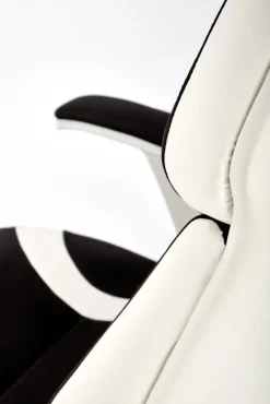 Halmar Fotele*CHRONO fotel gabinetowy biało-czarny1 sztuka