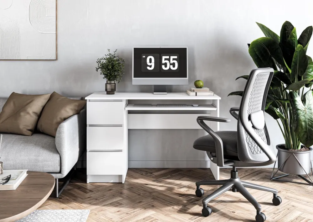 Halmar Biurka*CINO biurko, biały (2p=1szt)1 sztuka