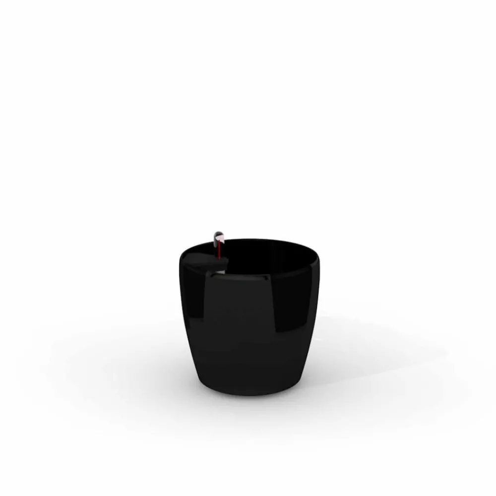 ArteHome Doniczki I Osłonki*Classic trwała donica w kolorze czarnym z wkładem nawadniającym 22x22x20