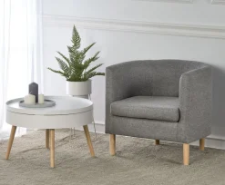 Halmar Fotele*CLUBBY fotel wypoczynkowy popiel (1p=1szt)1 sztuka