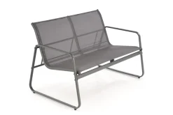 Halmar Meble Ogrodowe*CONOR zestaw ogrodowy ( sofa + fotel 2x + ława ), ciemny popiel / jasny popiel (1p=1set)1 sztuka