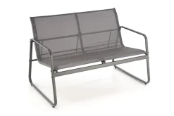 Halmar Meble Ogrodowe*CONOR zestaw ogrodowy ( sofa + fotel 2x + ława ), ciemny popiel / jasny popiel (1p=1set)1 sztuka