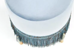 Halmar Fotele*COSBY pufa jasny niebieski / złoty (1p=1szt)1 sztuka