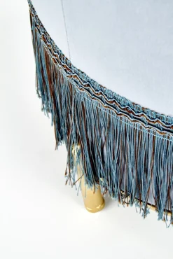 Halmar Fotele*COSBY pufa jasny niebieski / złoty (1p=1szt)1 sztuka