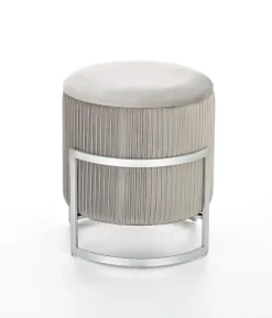 Halmar Fotele*CRICKET pufa jasny popiel (1p=1szt)1 sztuka