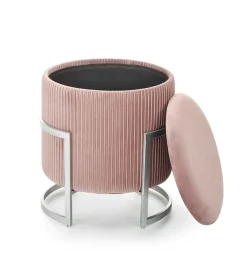 Halmar Fotele*CRICKET pufa jasny róż (1p=1szt)1 sztuka