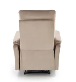 Halmar Fotele*CROCUS fotel wypoczynkowy z funkcją elektrycznego rozkładania, beżowy (1p=1szt)1 sztuka